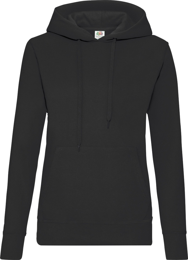 Fruit of the Loom Hooded Sweat Ladies Trele